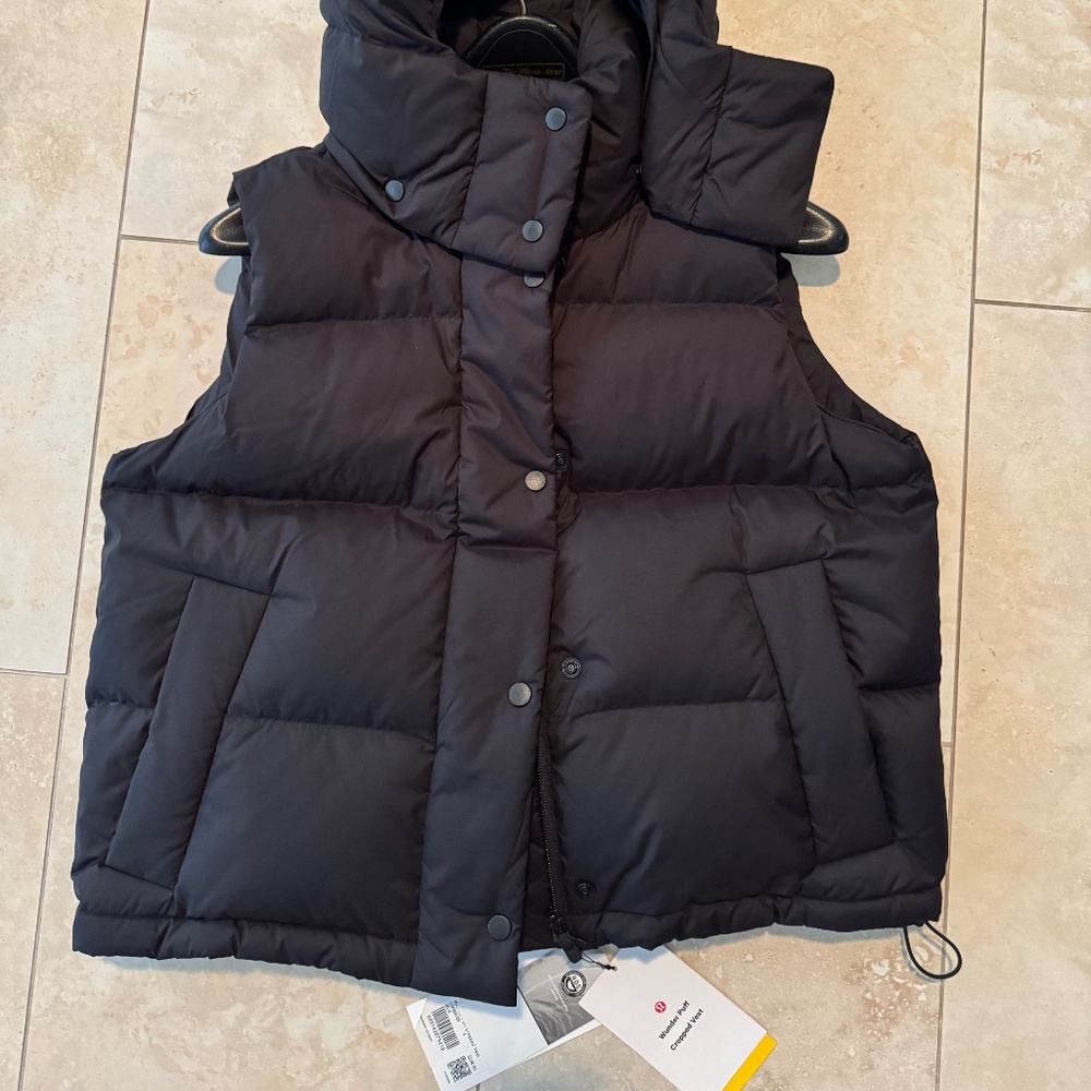 lululemon Wunder Puff 600-Down-Fill Cropped Vest
